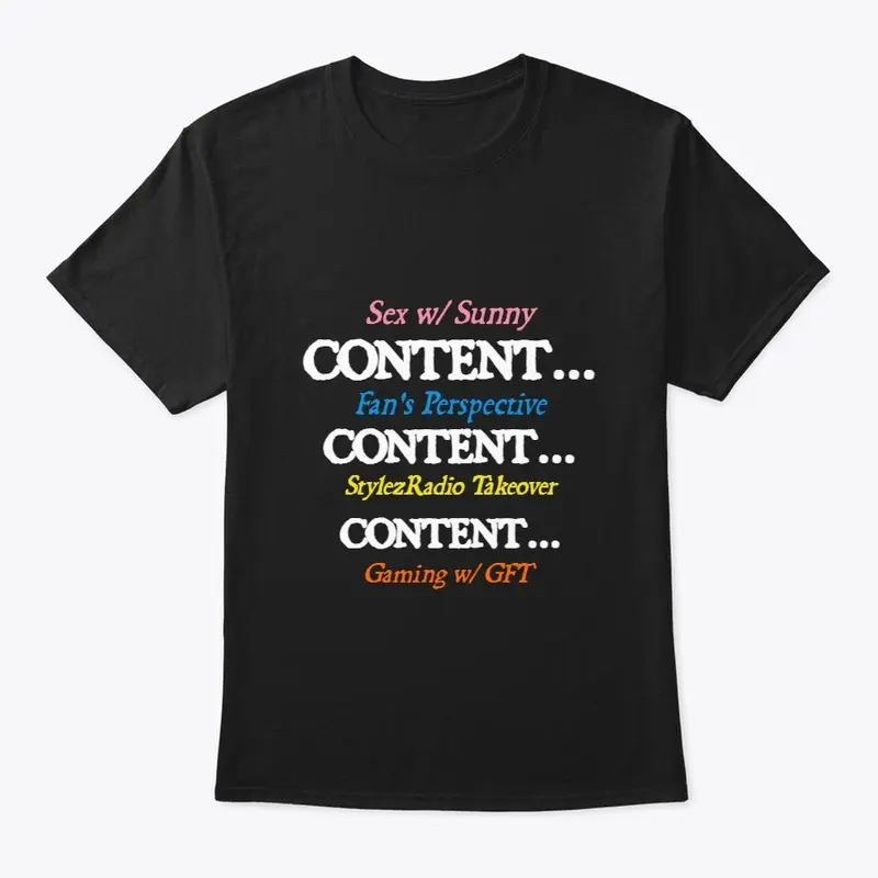 Content! Content! Content!